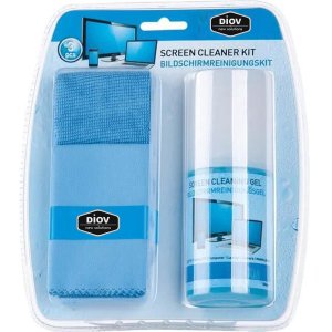 Kit Curatat Ecrane LCD cu Solutie fara Alcool